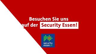 Besuchen Sie uns auf der Security 2024 in Essen [upl. by Eckhardt]