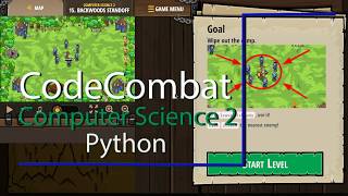 CodeCombat  Level 15 Backwoods Standoff Computer Science 2 Python [upl. by Reich]