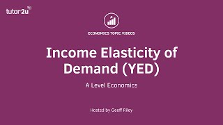 Income Elasticity of Demand  A Level and IB Economics [upl. by Bertram]