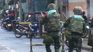 Several dead as Thai troops open fire on protesters [upl. by Yun]