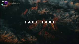 Fajei Lyrics Video  Amarjit Lourembam [upl. by Dauf379]