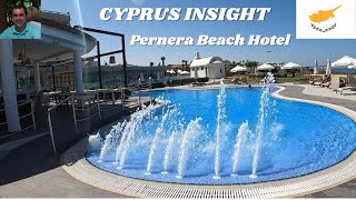 Pernera Beach Hotel Pernera Cyprus  A Tour Around [upl. by Eicyal350]