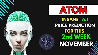 Insane COSMOS ATOM Price Prediction for THIS WEEK by AI [upl. by Ecinad87]