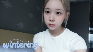 바쁘다 바빠 민정사회🏃‍♂️  윈터의 도쿄돔 공연 준비 조잘조잘 브이로그  Wintering Vlog [upl. by Stochmal]