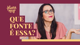 Como descobrir qual é a fonte gratuitamente [upl. by Nagoh]