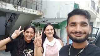 Rajpura vlogChitkara university fans vlog punjab sister travel bhai friends carlovers [upl. by Amaty]