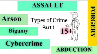 Crime Typology Types of Crime  Criminology [upl. by Newol296]