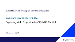 Exploring YieldBased Investment Opportunities With BR Capital [upl. by Sheffield645]