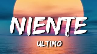 Ultimo  Niente Testo e Audio [upl. by Sul259]