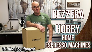 Bezzera Hobby Home Espresso Machines [upl. by Eninnaj168]