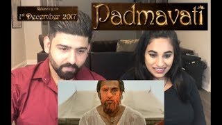 Padmavati Official Trailer  Shahid Deepika Ranveer  SLB  Reaction by RajDeep [upl. by Zed490]