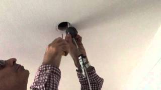 HOW TO REPLACE HALOGEN 12V SPOTLIGHT TO A 230V GU10 LED SPOTLIGHT [upl. by Maurita]