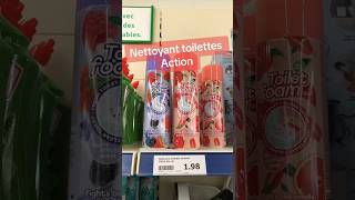 Nettoyant toilettes Action astuce nettoyage toilettes propre propreté magasinaction action [upl. by Ottinger]