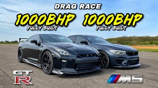 STREET KINGS 1000BHP R35 GTR v 1000BHP BMW M5 [upl. by Anit]