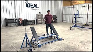 iDEAL 7000TLX Automotive Tilt Lift 7000 lbs Capacity [upl. by Fitz63]