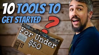 Getting Started as a Luthier 10 Tools Under 50 You Should Buy Today [upl. by Arakaj964]