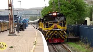 Rovos Rails Luxury Train pulled by ExQueensland Diesels [upl. by Junina717]