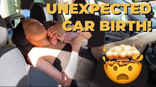 Unexpected Car Birth  Actual Footage  Surprise Gender Reveal VLOG [upl. by Cathe]