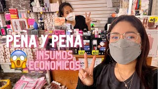 PEÑA Y PEÑA 😱 MATERIAL PARA EXTENSIONES DE PESTAÑAS  LIFTING amp CEJAS 🤯💖 [upl. by Roanne]