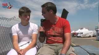 Interview with Max Verstappen at the WSK Euro Series karting in Zuera Spain part 5 [upl. by Blackmore]