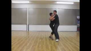 Bachata Intermediate Combo [upl. by Anahsak405]