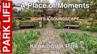 Kennington Park Springtime Sights and Soundscape  006  Relaxing Urban Nature [upl. by Finegan199]