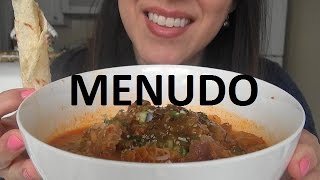 SassEsnacks ASMR Making Menudo Soup  Christmas Cookies  Christmas Presents  Eating Sounds [upl. by Neitsabes]