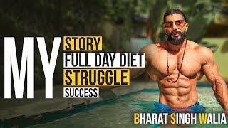 EP  200 Bharat singh walia  Story  Full Day Diet  Meal  Struggle  Success  Fitness [upl. by Ecnarrot468]