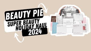 Beauty Pie Super Beauty Holiday Haul 2024 beautycalendars [upl. by Olympias]