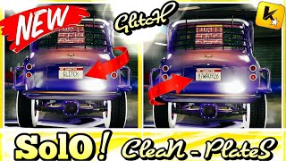 NEW SOLO ⭐️ CHANGER LES PLAQUES DE SES DUPLICATIONS SALE EN PLAQUES PROPRE 🤑 GTA5 Online [upl. by Afital]