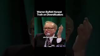 Warren Buffett Is Diversification REALLY Protecting Your Wealth [upl. by Stauffer59]