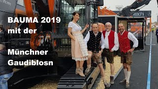 Oktoberfest Band Münchner Gaudiblosn auf der weltgrößten Messe [upl. by Tugman]