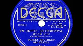 1934 Dorsey Brothers  I’m Gettin’ Sentimental Over You Bob Crosby vocal [upl. by Sheya140]