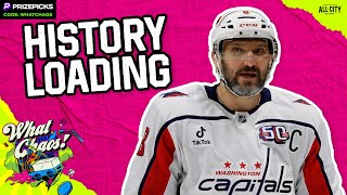 Alex Ovechkins INSANE start threatens Gretzkys goal record [upl. by Norling]