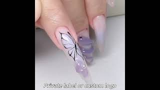 Nail painting nails nailart nailtech gelnaildesigns naildesign nail gelxnailtech manicure [upl. by Ahselef]