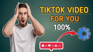 TikTok Video Viral Tricks 🔥 TikTok video foryou setting 2024 [upl. by Huai832]