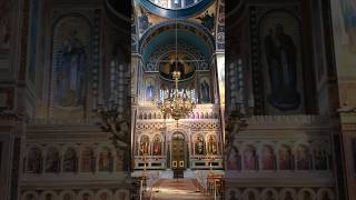 Beautiful Greek Orthodox church Athens Greece 🇬🇷 [upl. by Weisman175]