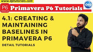 41  Primavera Learning  Creating And Maintaining Baselines In Primavera P6 [upl. by Broida]