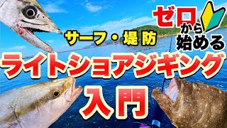 【ライトショアジギング】ゼロから始める初心者向け入門 [upl. by Jewett]