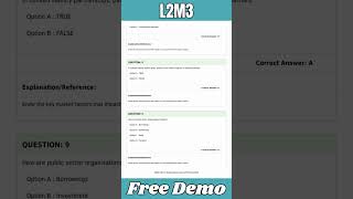 L2M3 Certification Exam Dumps  Uptodate and Free [upl. by Ettenuj792]