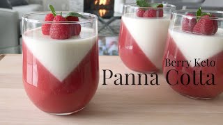 Berry Keto Panna Cotta [upl. by Carleton328]