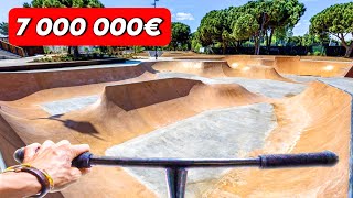 UN SKATEPARK À 7 000 000€ [upl. by Piggy]