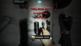 How to mount Mic 🎙️ on a Tripod Fifine T669 Quick Guide TechnoGupShup fifine viral shortsfeed [upl. by Sedecrem]