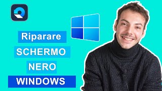 Come risolvere i problemi video con schermo nero su Windows 10  Wondershare Repairit ITA [upl. by Jonme]