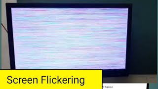 Computer Screen Flickering Problem  Computer Screen Flickering Windows 10 [upl. by Rodenhouse]