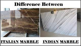 Italian Marble vs Indian Marble [upl. by Itagaki698]