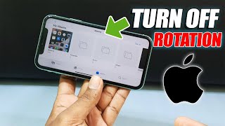 How to Turn Off Auto Rotate on iPhone 11 [upl. by Leia699]