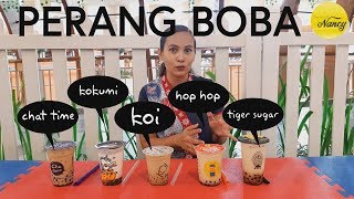 PERANG BROWN SUGAR BOBA REVIEW BOBA MILK [upl. by Nikoletta100]