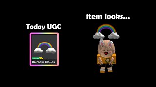 Free Limited UGC  Rainbow Clouds sold out 🚫 [upl. by Sakul]