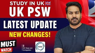 UK PSW Latest Update New Changes from 14th May  UK Student Visa Update 2024 [upl. by Asseralc]